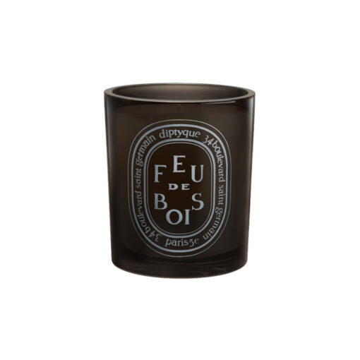 Grey Feu de Bois Scented Candle