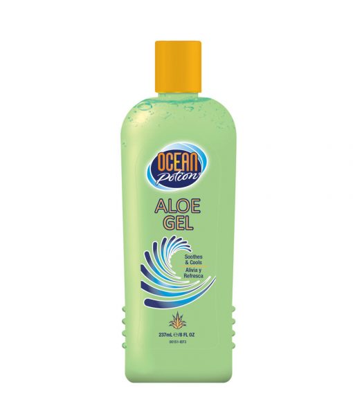 Ocean Potion 100 Pure Aloe Vera Gel Soothes & Cool 12/8.5 oz Rustan