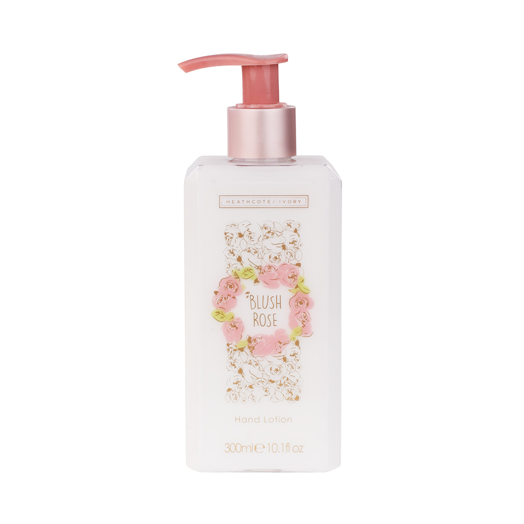 Heathcote & Ivory Blush Rose Moisturizing Hand Lotion Rustan's The