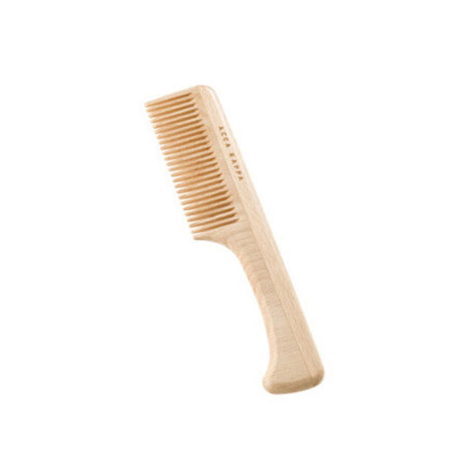 Beech Wood Comb With Handle