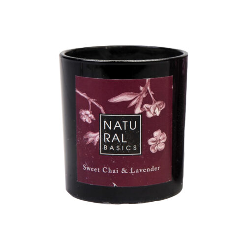 Natural Basics Sweet Chai & Lavender Scented Candle 20cl