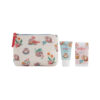 Gardeners Club Cosmetic Pouch with Hand Cream and Hand Sanitizer