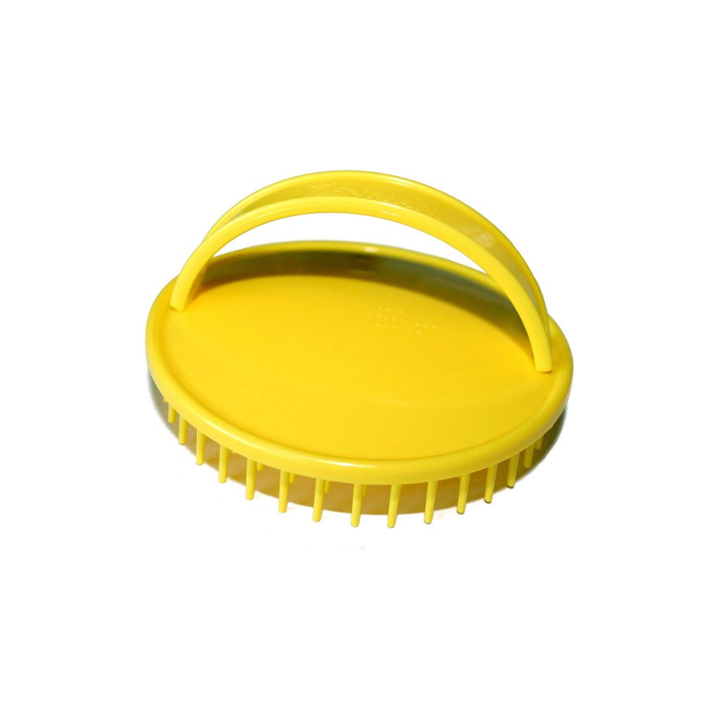 D6 BeBop Easy Care Shampoo/Massage Brush Yellow Rustan's The