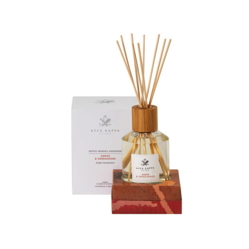 Amber & Sandalwood Home Diffuser with Sticks