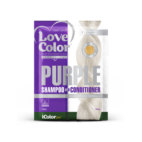 Love Color Purple Shampoo and Conditioner Set
