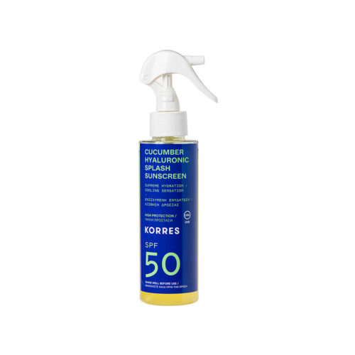 Cucumber Hyaluronic Face & Body Sunscreen Spray SPF50