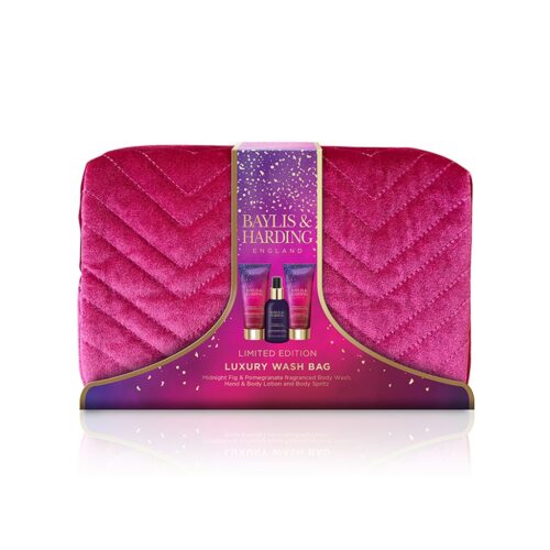 Midnight Fig & Pomegranate Deluxe Wash Bag Gift Set