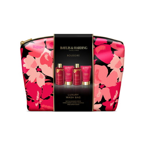 Boudiore Cherry Blossom Luxury Wash Bag Gift Set