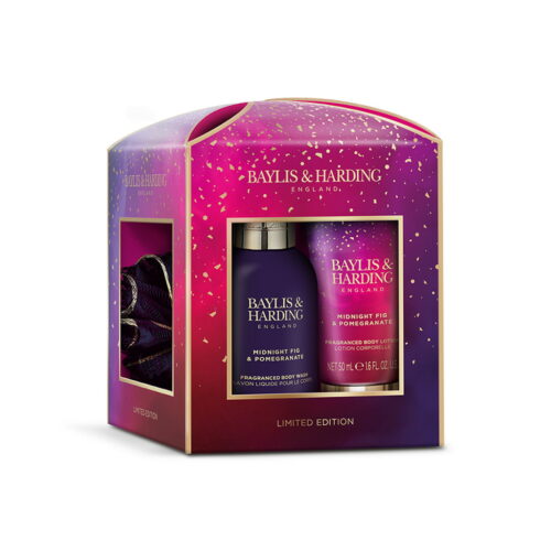 Midnight Fig & Pomegranate Luxury Essentials Treat Box Gift Set