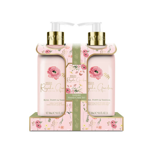 Royale Garden Rose, Poppy & Vanilla Luxury Hand Care Gift Set