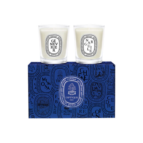 Narguilé & Genévrier Limited Edition Set of 2 Small Candles