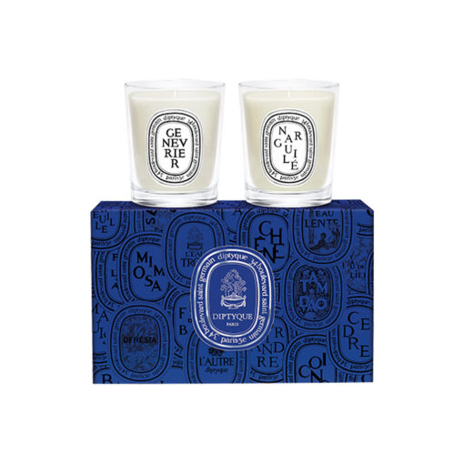 Narguilé & Genévrier Limited Edition Set of 2 Small Candles