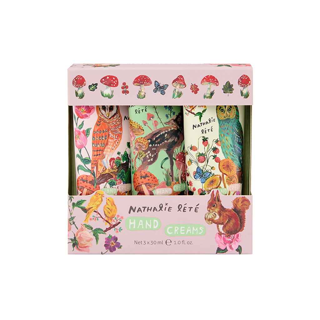Nathalie Lete Forest Folk Hand Cream Trio