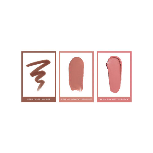 2025 Pucker Up Lip Trio - Hush Pink/Hollywood/Deep Taupe