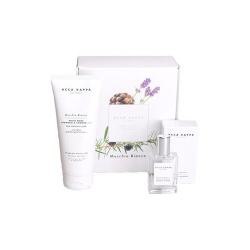 White Moss Eau de Cologne, Shampoo & Shower Gel Gift Set (30ml & 200ml)