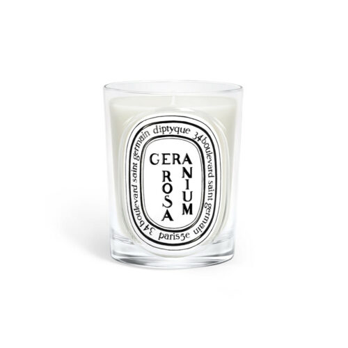 Classic Candle Geranium Rosa