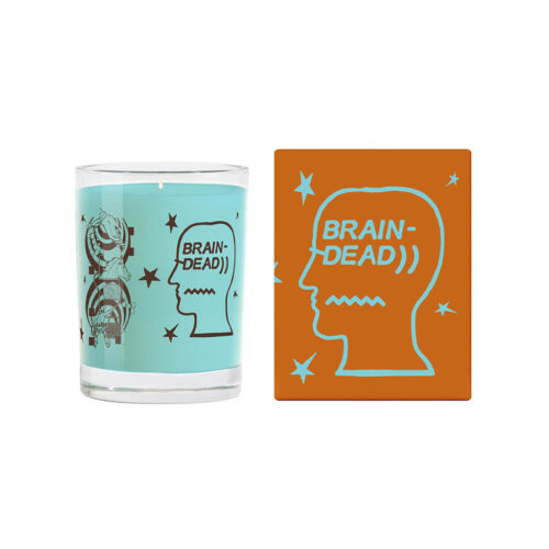 leather x brain dead candle