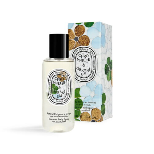 Lemongrass & Geranium - Summer Body Spray with Essential Oils